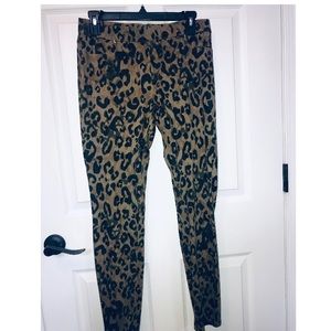 Leopard Print Jeggings